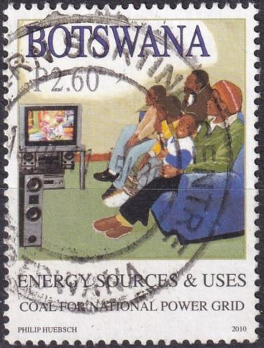 Potovn znmka Botswana 2010 Zdroje energie III Mi# 931