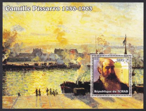 Potovn znmka ad 2002 Umn, Camille Pissarro Mi# Block 341 Kat 6