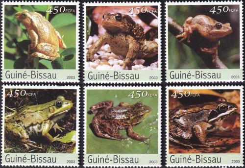 Potovn znmky Guinea-Bissau 2003 by 1B Mi# 2458-63 Kat 11