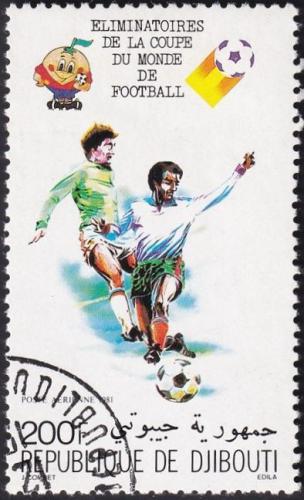 Potovn znmka Dibutsko 1981 MS ve fotbale IB Mi# 291