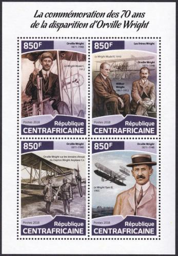 Potovn znmky SAR 2018 Orville Wright Mi# 7792-95 Kat 15 