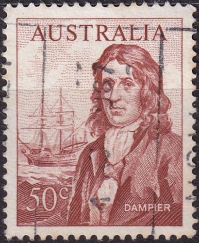 Potovn znmka Austrlie 1966 William Dampier, moeplavec Mi# 375