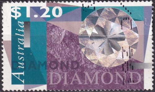 Potovn znmka Austrlie 1996 Diamant Mi# 1594