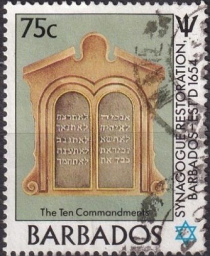 Potovn znmka Barbados 1987 Deset pikzn Mi# 685 - zvtit obrzek