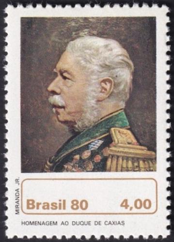 Potovn znmka Brazlie 1980 Marl Luis Alves de Lima e Silva Mi# Mi# 1764