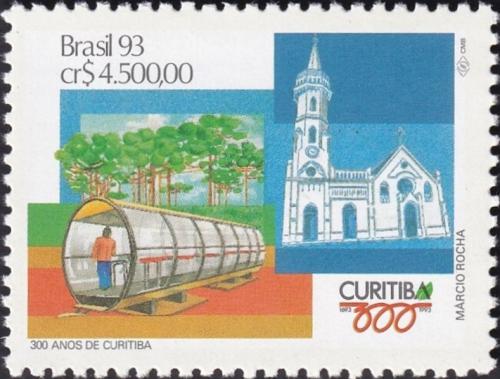 Potovn znmka Brazlie 1993 Curitiba Mi# 2514