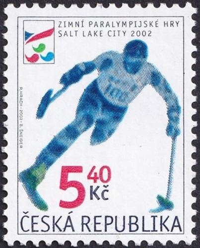 Potovn znmka esk republika 2002 Zimn paralympijsk hry Mi# 314