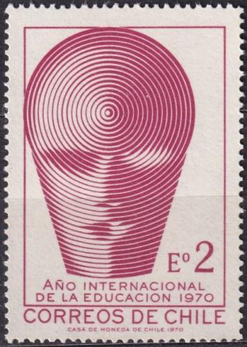 Potovn znmka Chile 1970 Rok vzdln Mi# 734