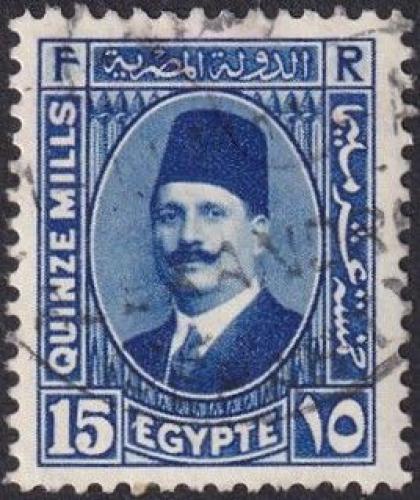 Potovn znmka Egypt 1931 Krl Fuad I. Mi# 129 b