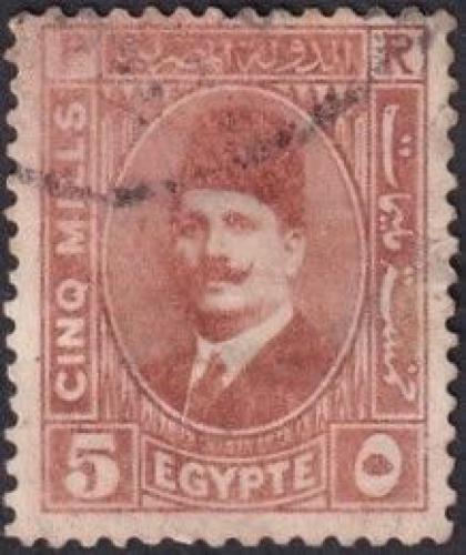 Potovn znmka Egypt 1936 Krl Fuad I. 1A Mi# 216