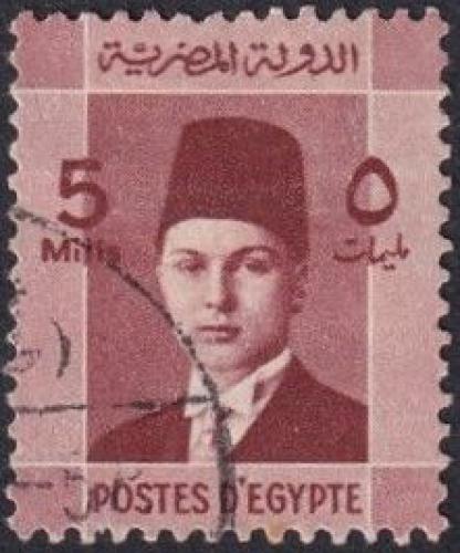 Potovn znmka Egypt 1937 Krl Farouk 1A Mi# 227