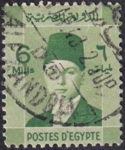 Potovn znmka Egypt 1940 Krl Farouk Mi# 228