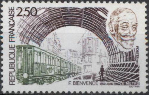 Potovn znmka Francie 1987 Pask metro Mi# 2586 - zvtit obrzek