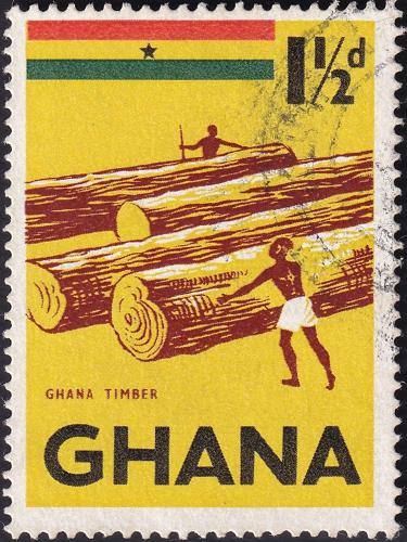 Potovn znmka Ghana 1959 Tba deva Mi# 50