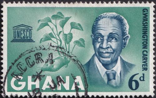 Potovn znmka Ghana 1964 George Washington Carver, botanik Mi# 195