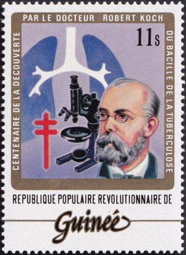 Potovn znmka Guinea 1983 Dr. Robert Koch Mi# 949 Kat 2.50