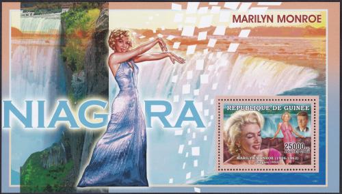 Potovn znmka Guinea 2006 Marilyn Monroe Mi# Block 1004