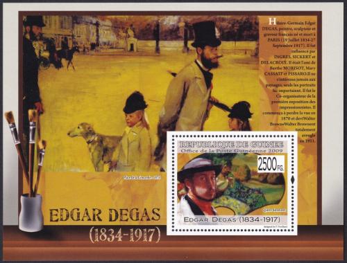 Potovn znmka Guinea 2009 Umn, Edgar Degas