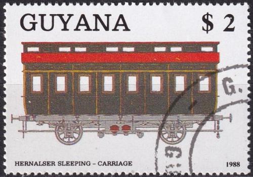 Potovn znmka Guyana 1989 Spac vz Mi# 2478 Kat 4.50