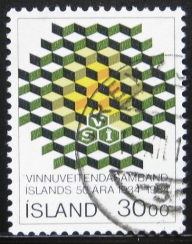Potovn znmka Island 1984 Konference zamstnavatel Mi# 621