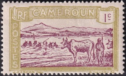 Potovn znmka Kamerun 1925 Pastva 1A Mi# 69 - zvtit obrzek