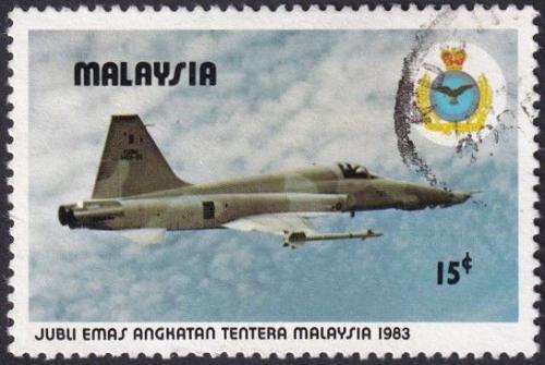 Potovn znmka Malajsie 1983 Sthaka Northrop RF-5 E Mi# 265