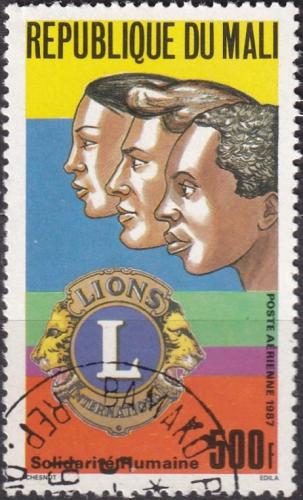 Potovn znmka Mali 1987 Lions Club Mi# 1103 Kat 2.80