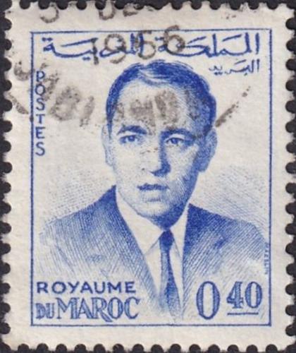 Potovn znmka Maroko 1965 Krl Hassan II. 1B Mi# 498 - zvtit obrzek