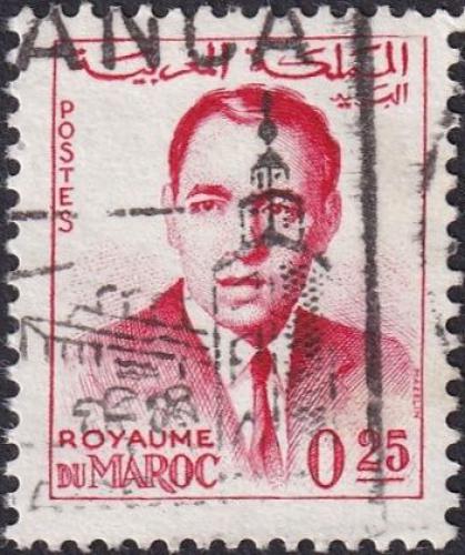 Potovn znmka Maroko 1965 Krl Hassan II. Mi# 495