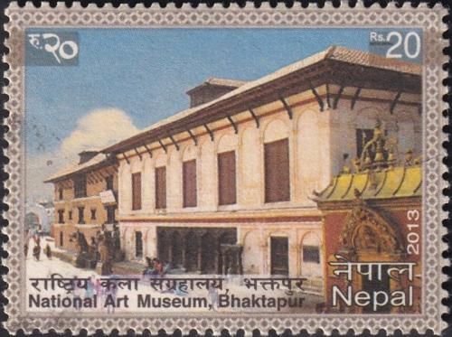 Potovn znmka Nepl 2013 Muzeum umn, Bhaktapur Mi# 1114 - zvtit obrzek