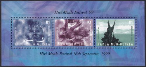 Potovn znmka Papua Nov Guinea 1999 Festival Mi# Block 16