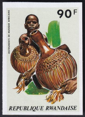 Potovn znmka Rwanda 1973 Toba neperf. Mi# 565 B Kat 13