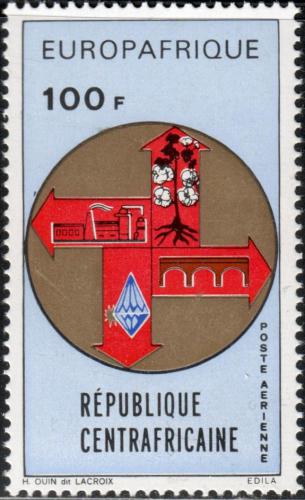 Potovn znmka SAR 1972 EUROPAFRIQUE Mi# 288