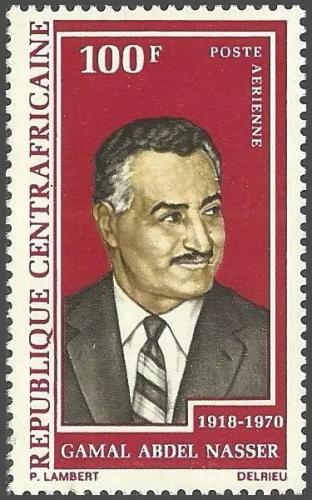 Potovn znmka SAR 1972 Prezident Gamal Abd el-Nasser Mi# 260