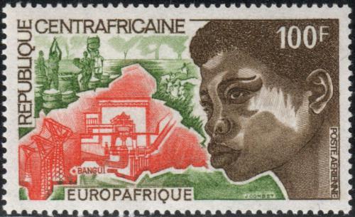 Potovn znmka SAR 1973 EUROPAFRIQUE Mi# 324