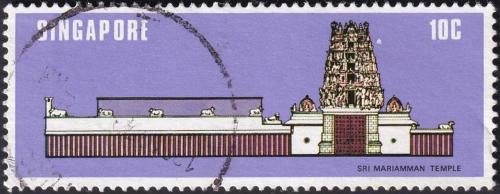 Potovn znmka Singapur 1978 Chrm Sri-Mariamman Mi# 305