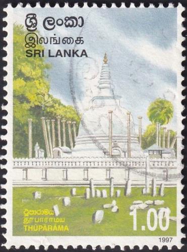 Potovn znmka Sr Lanka 1997 Chrm Thuparamaya Dagaba Mi# 1136