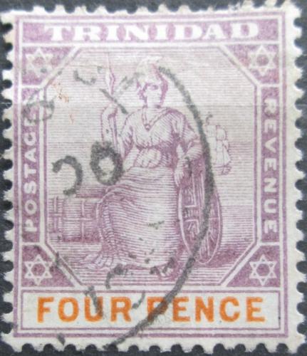 Potovn znmka Trinidad a Tobago 1896 Britannia Mi# 40 Kat 18