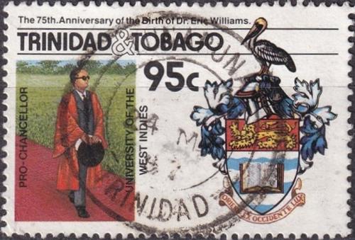 Potovn znmka Trinidad a Tobago 1986 Znak Zpadoindick univerzity Mi# 542