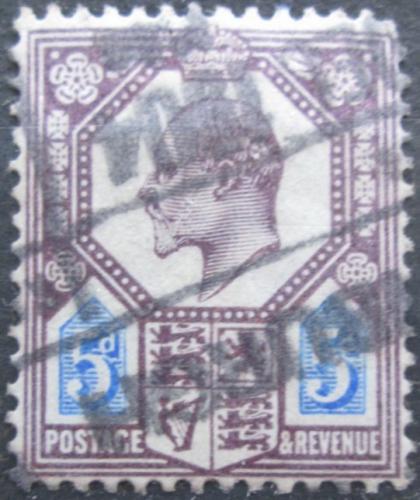 Potovn znmka Velk Britnie 1902 Krl Edward VII. 1A Mi# 110 A Kat 8