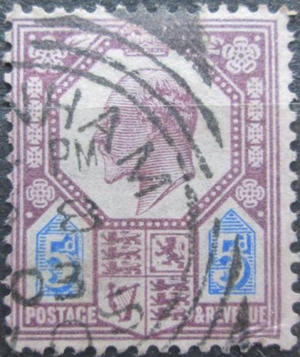 Potovn znmka Velk Britnie 1902 Krl Edward VII. 1B Mi# 110 A Kat 8