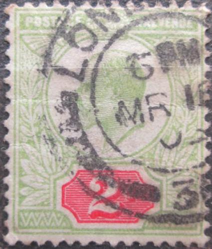 Potovn znmka Velk Britnie 1902 Krl Edward VII. 1C Mi# 106 A Kat 6