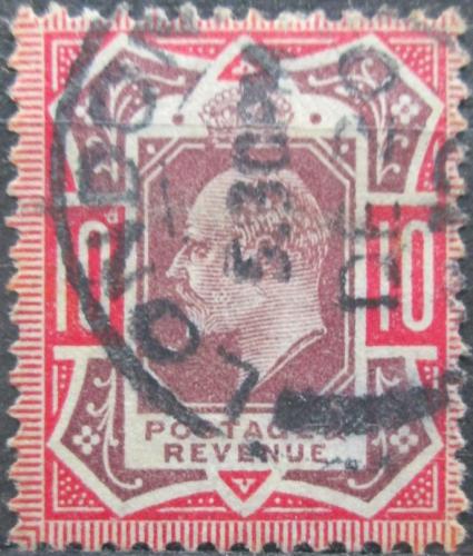 Potovn znmka Velk Britnie 1902 Krl Edward VII. 1D Mi# 113 A Kat 40