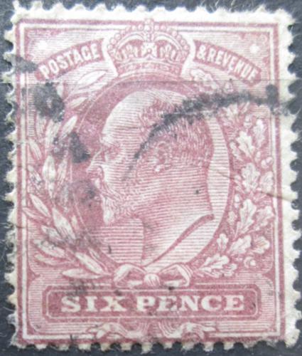 Potovn znmka Velk Britnie 1902 Krl Edward VII. Mi# 111 A Kat 8