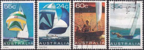 Potovn znmky Austrlie 1981 Jachting Mi# 772-75