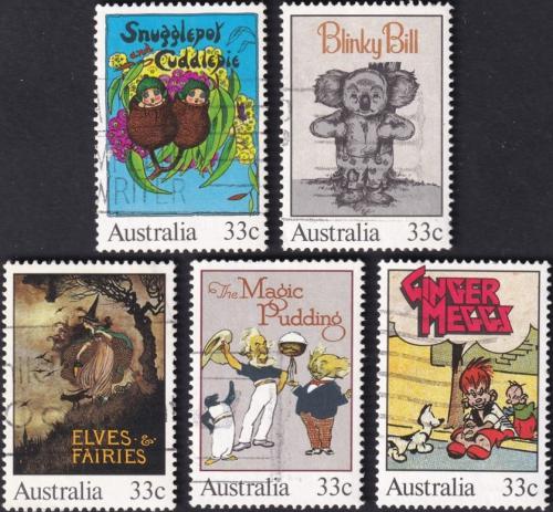 Potovn znmky Austrlie 1985 Ilustrace 1A Mi# 940-44