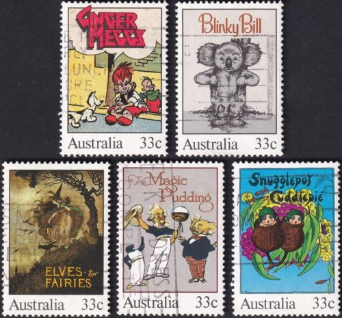 Potovn znmky Austrlie 1985 Ilustrace 1B Mi# 940-44