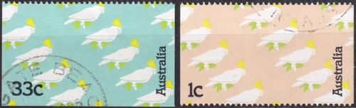 Potovn znmky Austrlie 1985 Kakadu lutoeelat Mi# 918-19 C