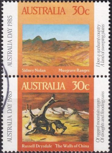 Potovn znmky Austrlie 1985 Umn 1B Mi# 910-11