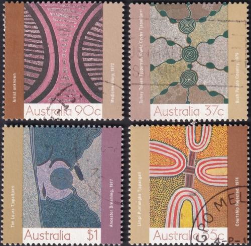 Potovn znmky Austrlie 1988 Modern umn Mi# 1119-22 Kat 5.50